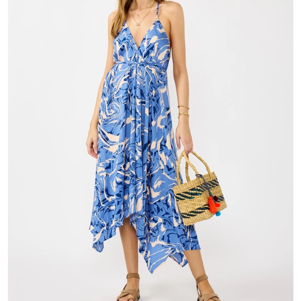 Asymmetrical backless Dress